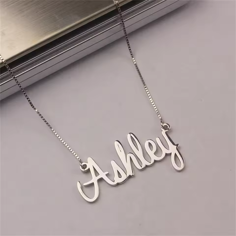 Collier PRÉNOM Personnalisable en Argent Massif 925 | Être Unique