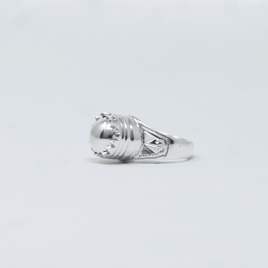 Bague TOUAREG en Argent Massif 925 | Design Ethnique et Authentique