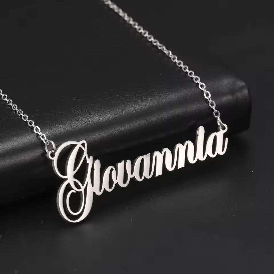 Collier PRÉNOM Personnalisable en Argent Massif 925 | Être Unique
