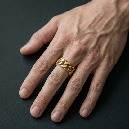 bague maillons (Or)