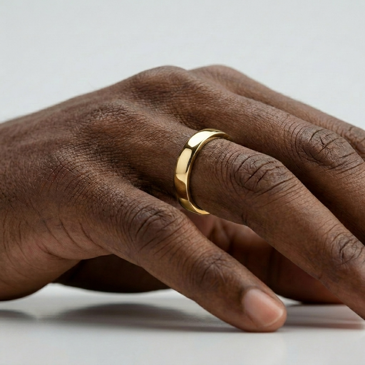 Bague ronde (or) 2 mm