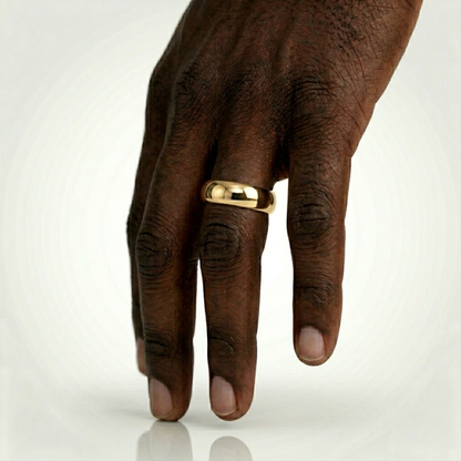Bague ronde (Or) 6 mm