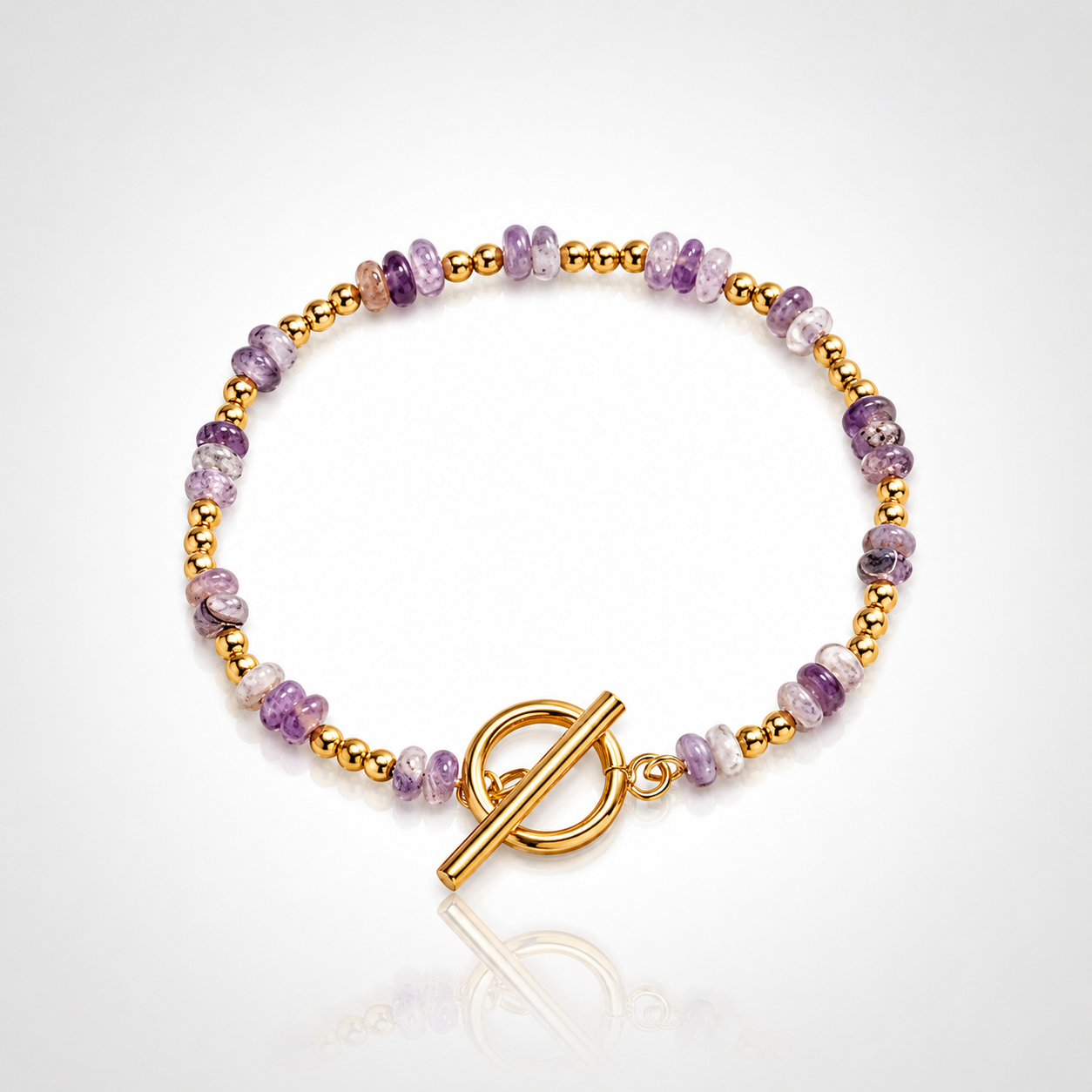 Bracelet Améthyste Femme – Pierre Naturelle