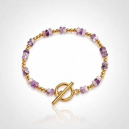 Bracelet Améthyste Femme – Pierre Naturelle