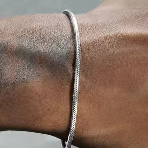 Bracelet CHAÎNE SERPENT – La ligne claire