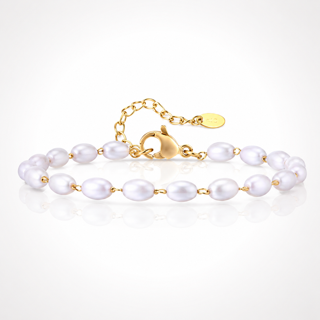 Bracelet Vénus – Perles Plaqué Or