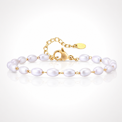 Bracelet Vénus – Perles Plaqué Or