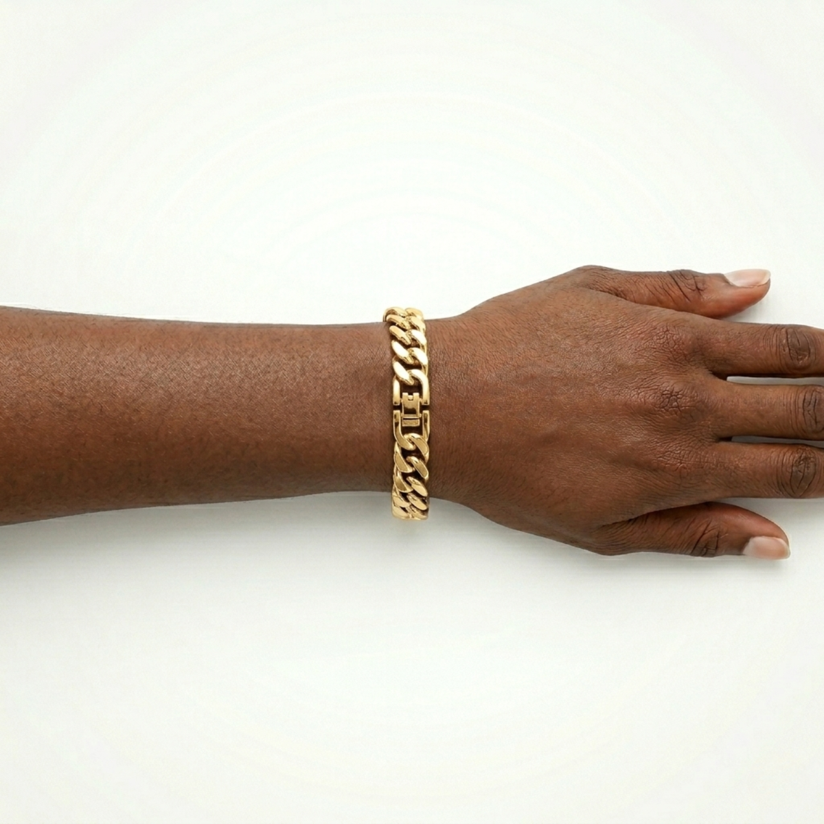 Bracelet Cubain (Or) 10mm