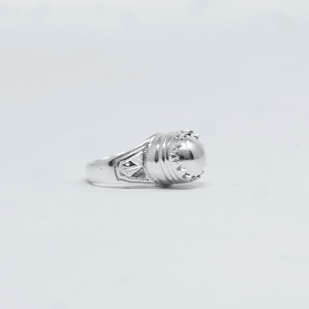 Bague TOUAREG en Argent Massif 925 | Design Ethnique et Authentique