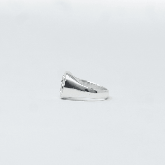 Chevalière DIBA en Argent pour Homme Personnalisée | Westaff Bijouterie