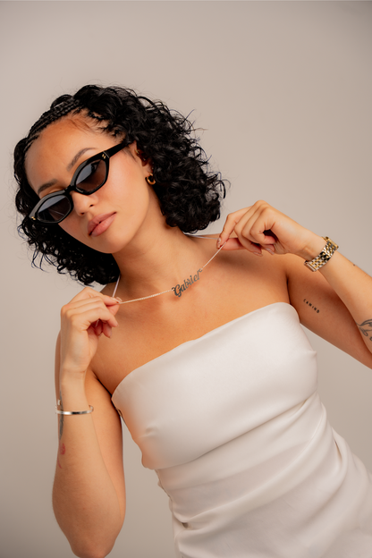 collier personnalisé 100% Argent par WB Paris