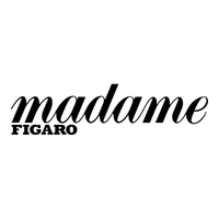 Logo noir fond blanc du journal Le Figaro Magazine Madame (femmes)