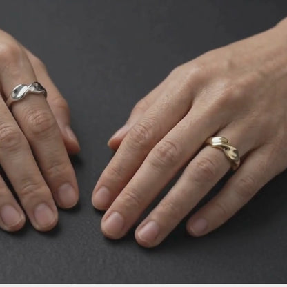 Bague torsadée (Or)