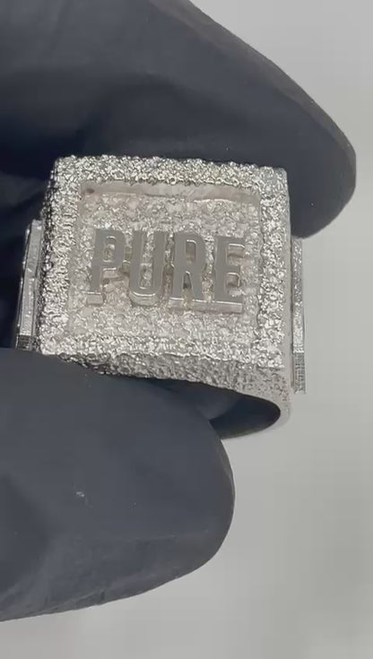 Bague PURE 100% Argent // PURE x WB PARIS